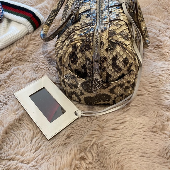 Balenciaga Paris designer GENTLY USED python snakeskin handlebag OS - Picture 14 of 17